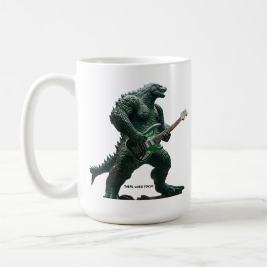 Godzilla Guitar Koffiemok (Links)