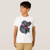 Godzilla Kids T-Shirt Design (Devant entier)