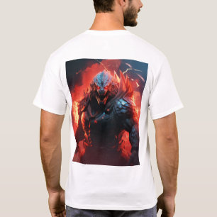 Godzilla Street Fighter Mashup T-shirt