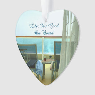 Goed aan boord ornament