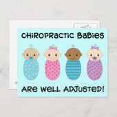 Goed aangepaste baby's Briefkaarten (Voorkant / Achterkant)