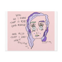 Goed advies | Afdrukken Briefkaart | #overhear