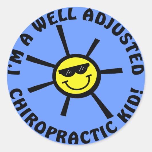 Goed afgestelde Chiro Kind Stickers (Voorkant)