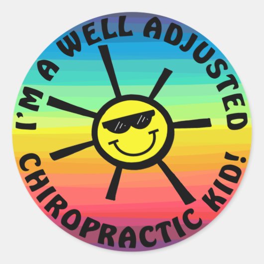 Goed afgestelde Chiro Kind Stickers (Voorkant)
