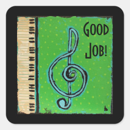 Goed Baan piano student stickers