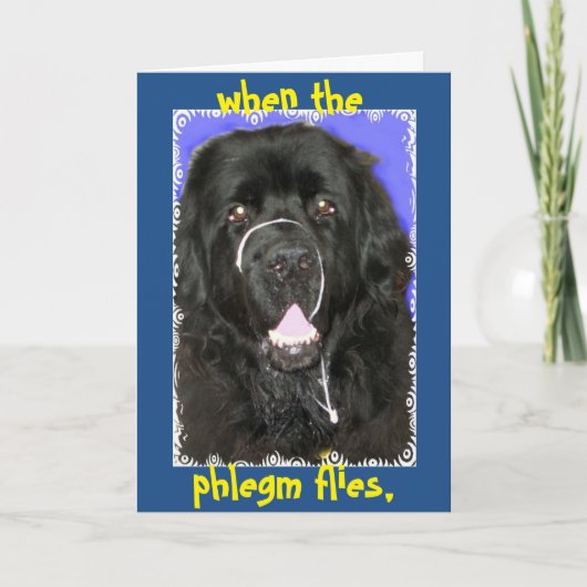 Goed begroeten ~ Newfoundland Kaart (Voorkant)