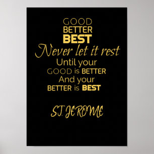 Goed, beter, beste Poster