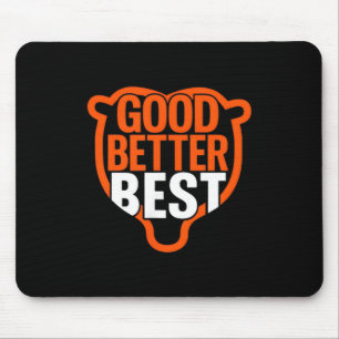 Goed Beter Nooit Laten Rust Motivatie Beer Klauw Muismat