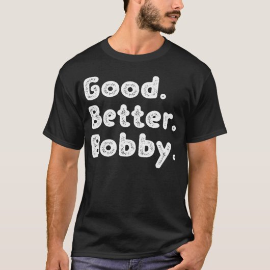 Goed Bobby T-shirt (Voorkant)