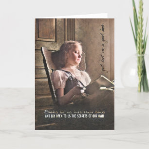 GOED BOEK WENSKAART BEDANKKAART