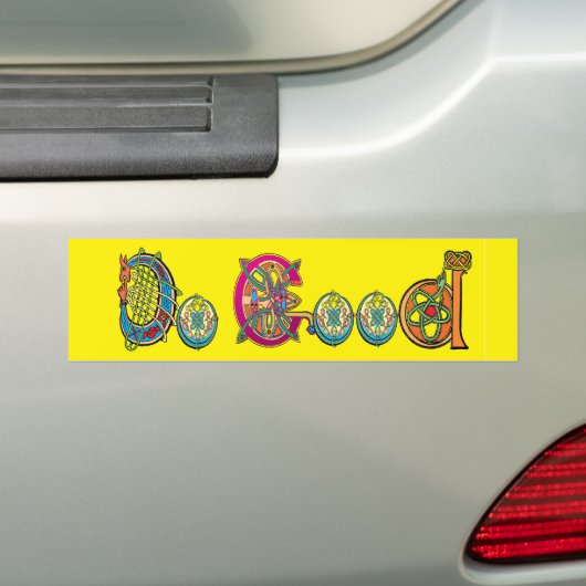 Goed Bumpersticker doen (Op auto)
