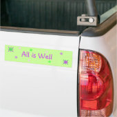 Goed Bumpersticker met sterren. (Op Truck)