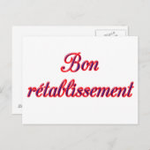 Goed card briefkaart (Voorkant / Achterkant)