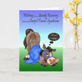 Goed, Carpal Tunnel Syndrome wenskaarten Kaart (Gele Bloem)