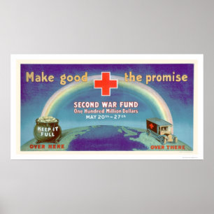 Goed doen - Tweede Oorlogsfonds (US00054B) Poster