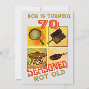 Goed doorgewinterd niet oud verjaardagsfeestje kaart