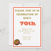 Goed doorgewinterd niet oud verjaardagsfeestje kaart (Achterkant)