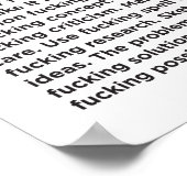 Goed Effing Advies Poster (Hoek)