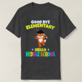 Goed, elementair Hallo middelbare school Afstudere T-shirt (Design voorkant)