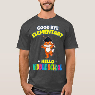 Goed, elementair Hallo middelbare school Afstudere T-shirt