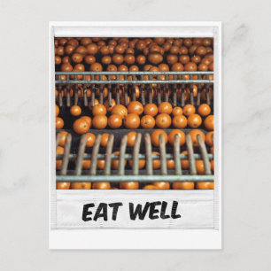 Goed eten briefkaart