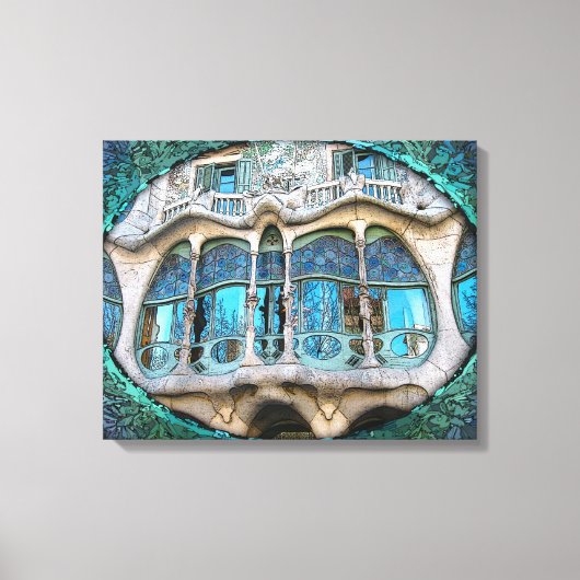 Goed Gaudi! Canvas Afdruk (Voorkant)