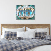 Goed Gaudi! Canvas Afdruk (Insitu (Slaapkamer))