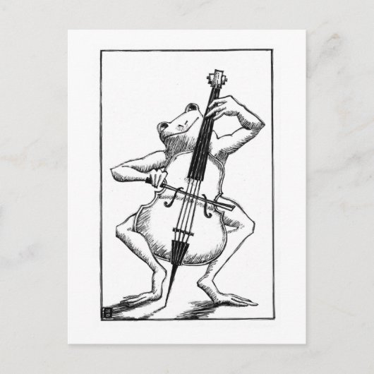 Goed gebogen briefkaart (Voorkant)