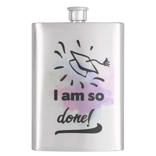 Goed gedaan Afstudeerder Flacon (Voorkant)