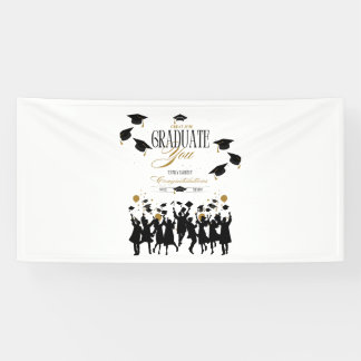 Goed gedaan, Afstuderen! Tijd om feest te vieren 4 Spandoek