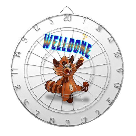 Goed gedaan dartbord (Voorkant)