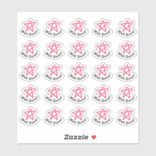 Goed gedaan! Docenten Ouders Stickers