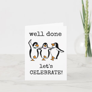 Goed gedaan, gefeliciteerd, laten we het vieren, S Kaart