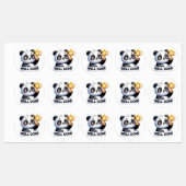 GOED GEDAAN PANDA STICKER (Vel)