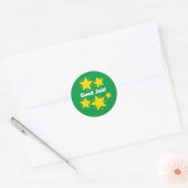 "Goed gedaan!" Reward Sticker aanpassen met Stars (Envelop)