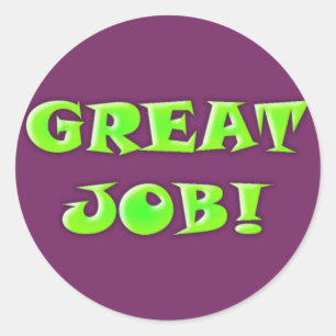 Goed gedaan! Sticker