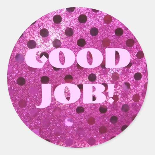 Goed gedaan! Sticker (Voorkant)