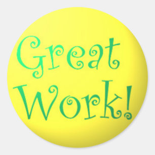 Goed gedaan! stickers