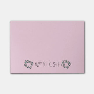 Goed gedaan, zelf post-it® notes