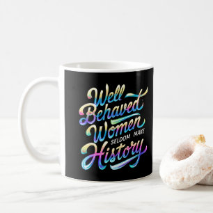 goed gedragen vrouwen koffiemok