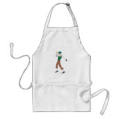 Goed geklede Golfer Standaard Schort (Voorkant)