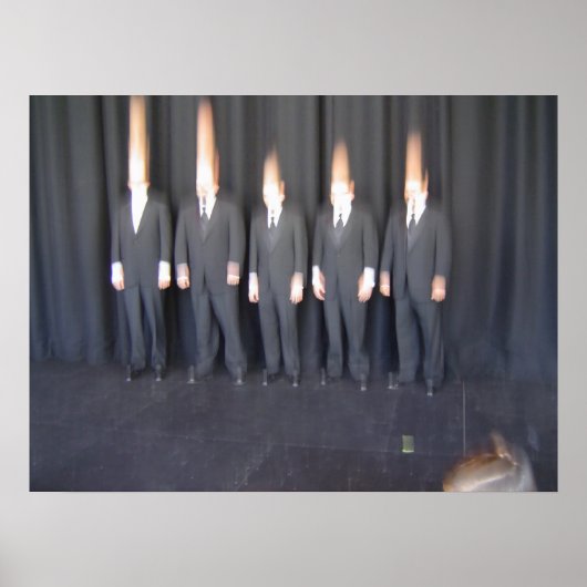 Goed geklede kunst poster (Voorkant)