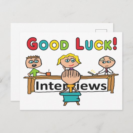 Goed geleend interview briefkaart (Voorkant / Achterkant)