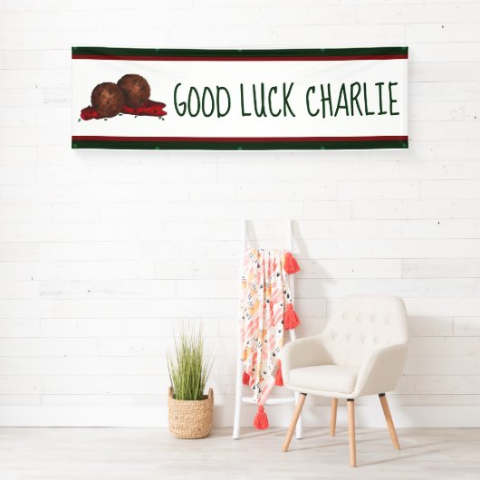 Goed geleend meatballen Marinara Design Spandoek (Insitu)