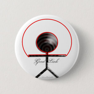 Goed geleend ronde button 5,7 cm