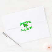 Goed geleend ronde sticker (Envelop)