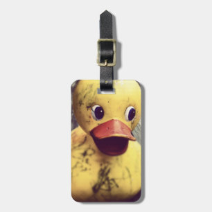 Goed gereisd Geel Rubber Ducky Bagagelabel