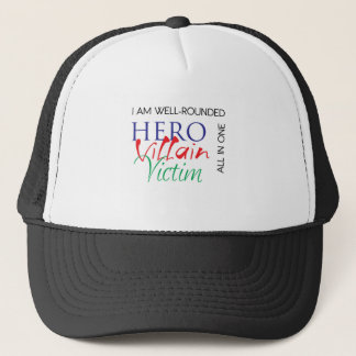 Goed gerund - Hero, Villain, Victim - alles in één Trucker Pet