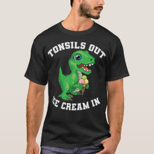 Goed geschenken Kinder tonsils Dinosaur Tonsillect T-shirt