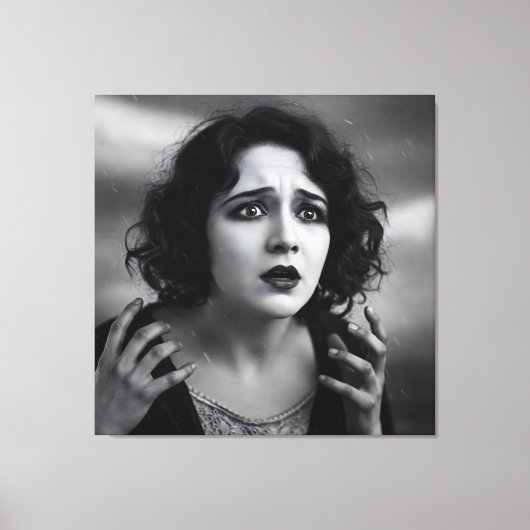 Goed gespeeld!, 1920s door Natasha Us Canvas Afdruk (Voorkant)